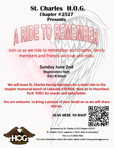 Ride to Remember | St. Charles Missouri Chapter #2527 | St. Charles ...